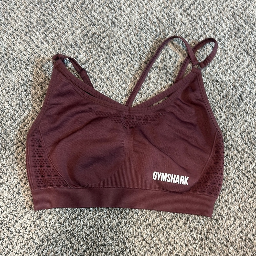 Gymshark Purple/Brown Sports Bra